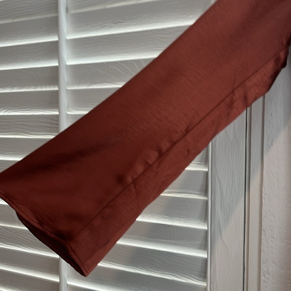 Astr the label rust satin mini dress size medium - Picture 4 of 10